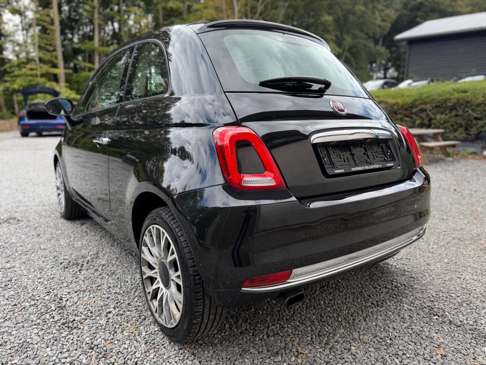 Sort Fiat 500 fra 2018