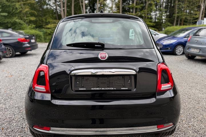 Sort Fiat 500 fra 2018