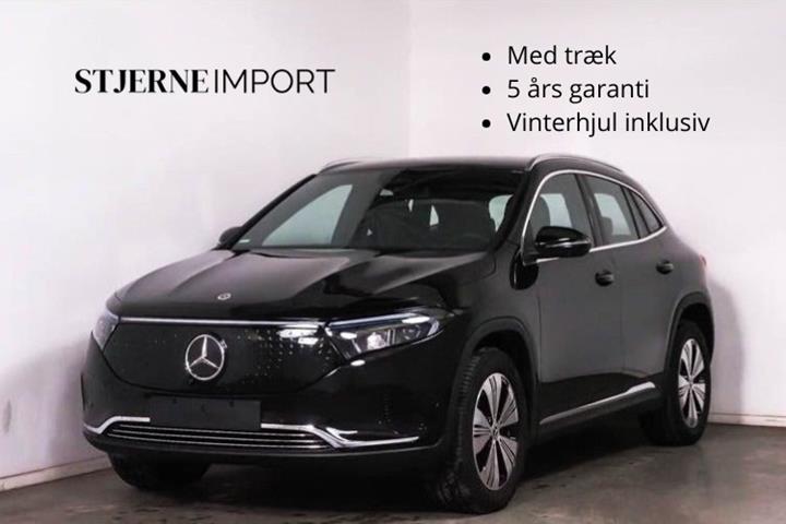Grå Mercedes EQA250+ fra 2025 set udefra