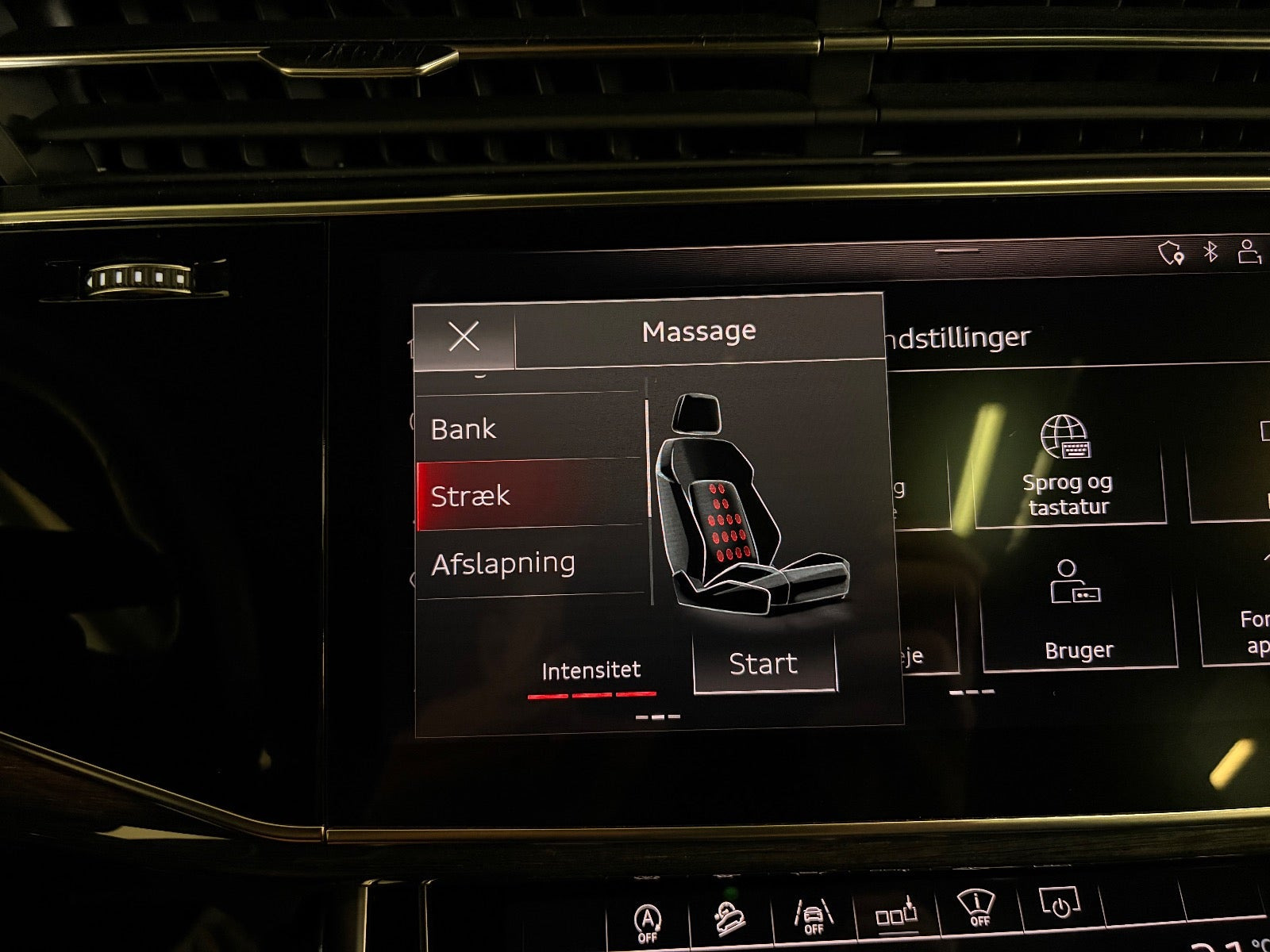 Sort Audi Q8 fra 2019