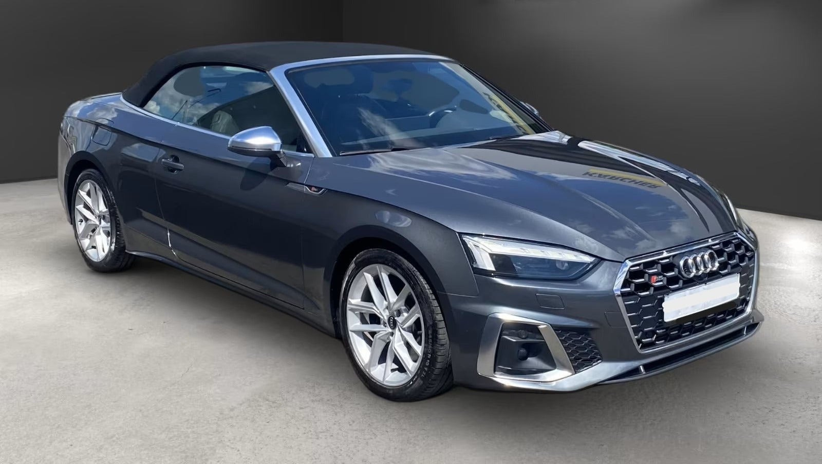 Grå Audi S5 fra 2022