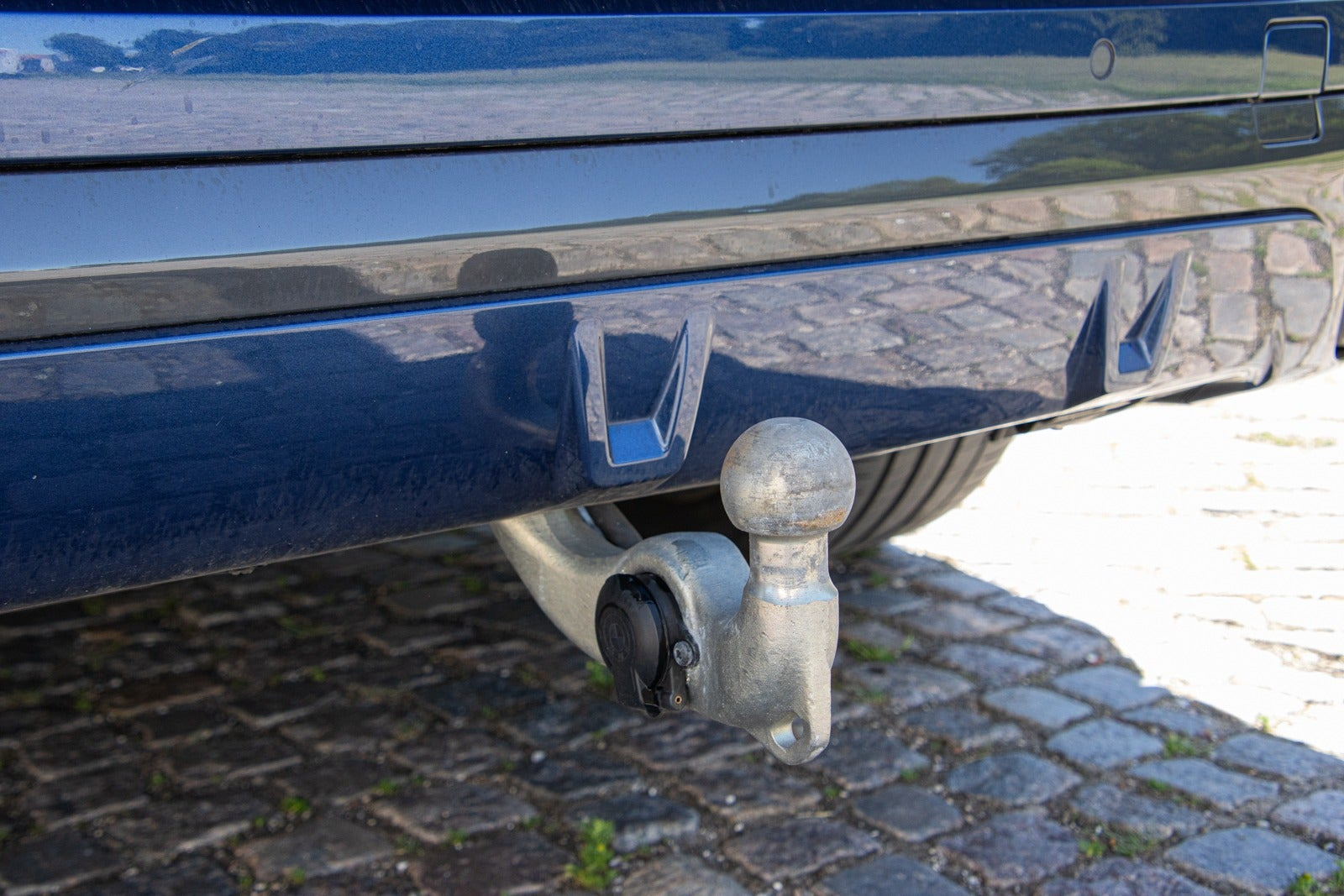 Blå BMW X5 fra 2022