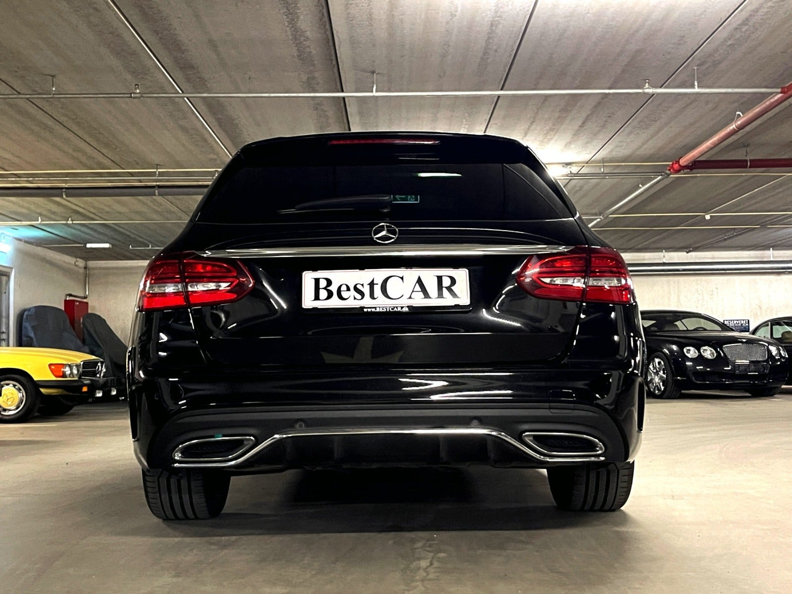 Sort Mercedes C220 d fra 2020