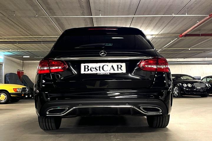 Sort Mercedes C220 d fra 2020