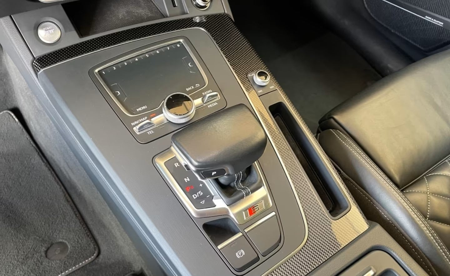Sort Audi SQ5 fra 2018