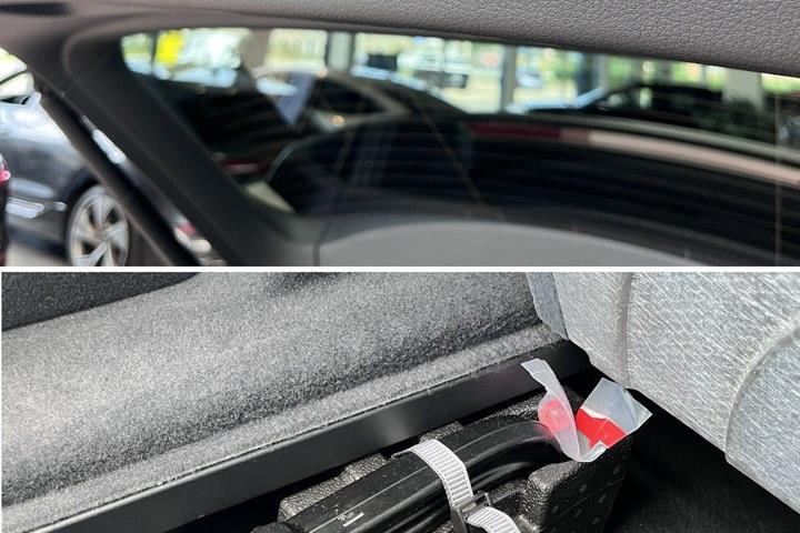 Sort Audi e-tron fra 2023