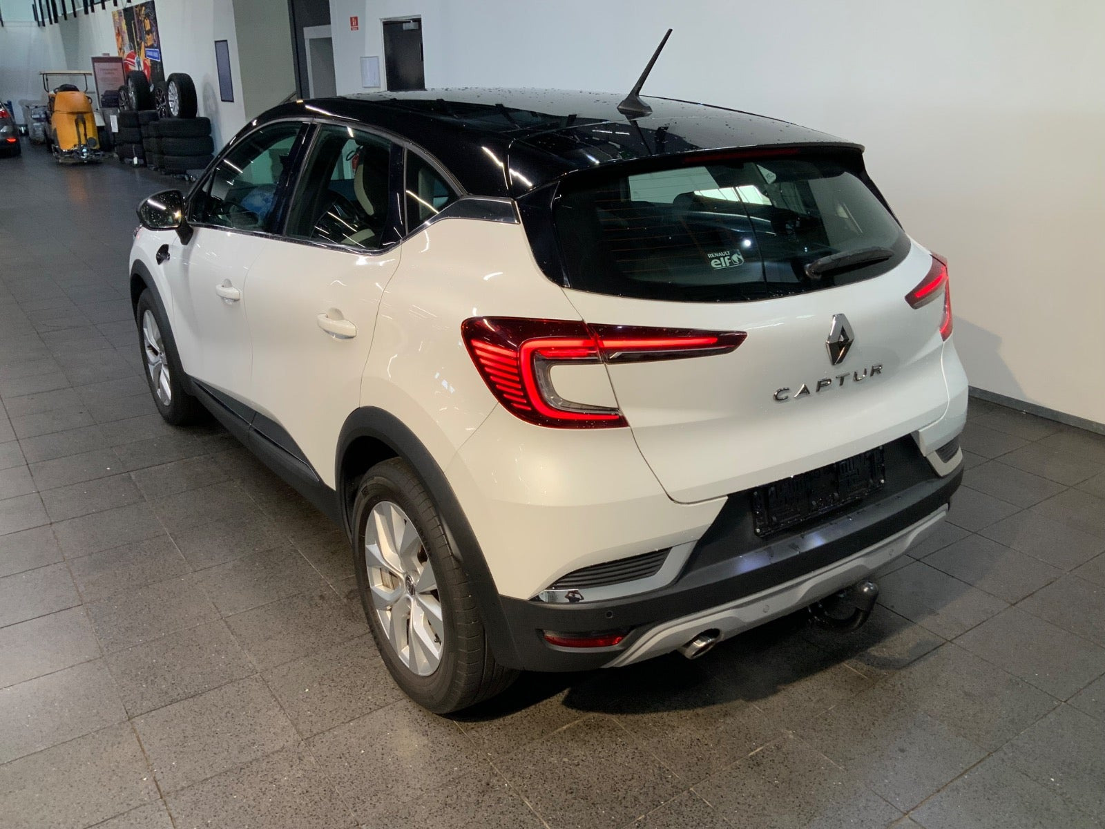 Hvid Renault Captur fra 2020