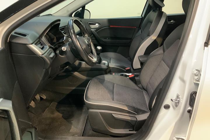 Hvid Renault Captur fra 2020