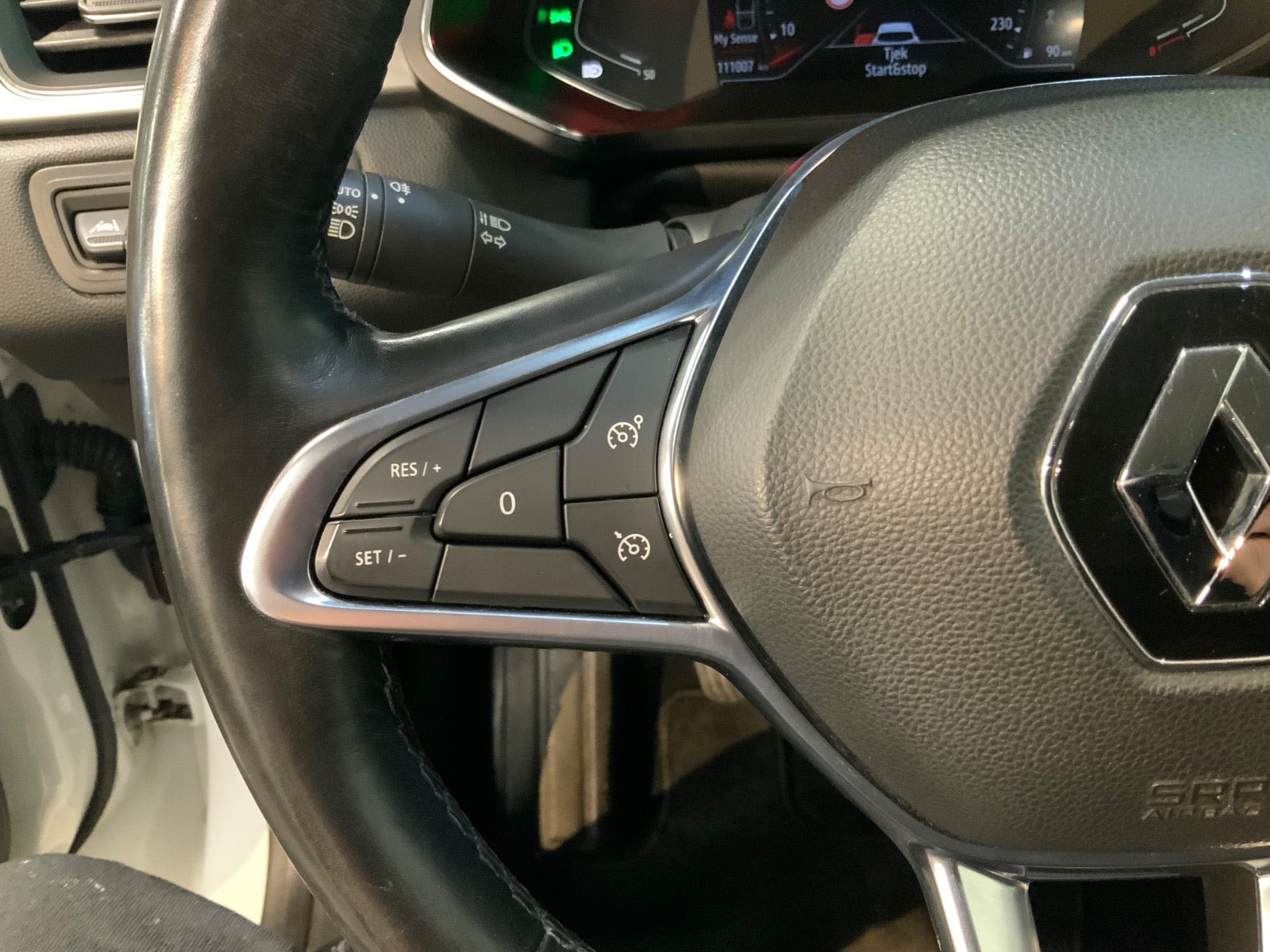 Hvid Renault Captur fra 2020