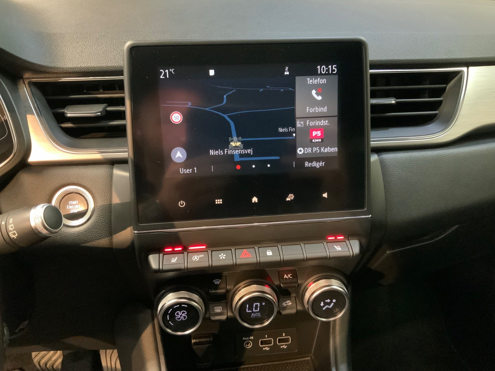 Hvid Renault Captur fra 2020