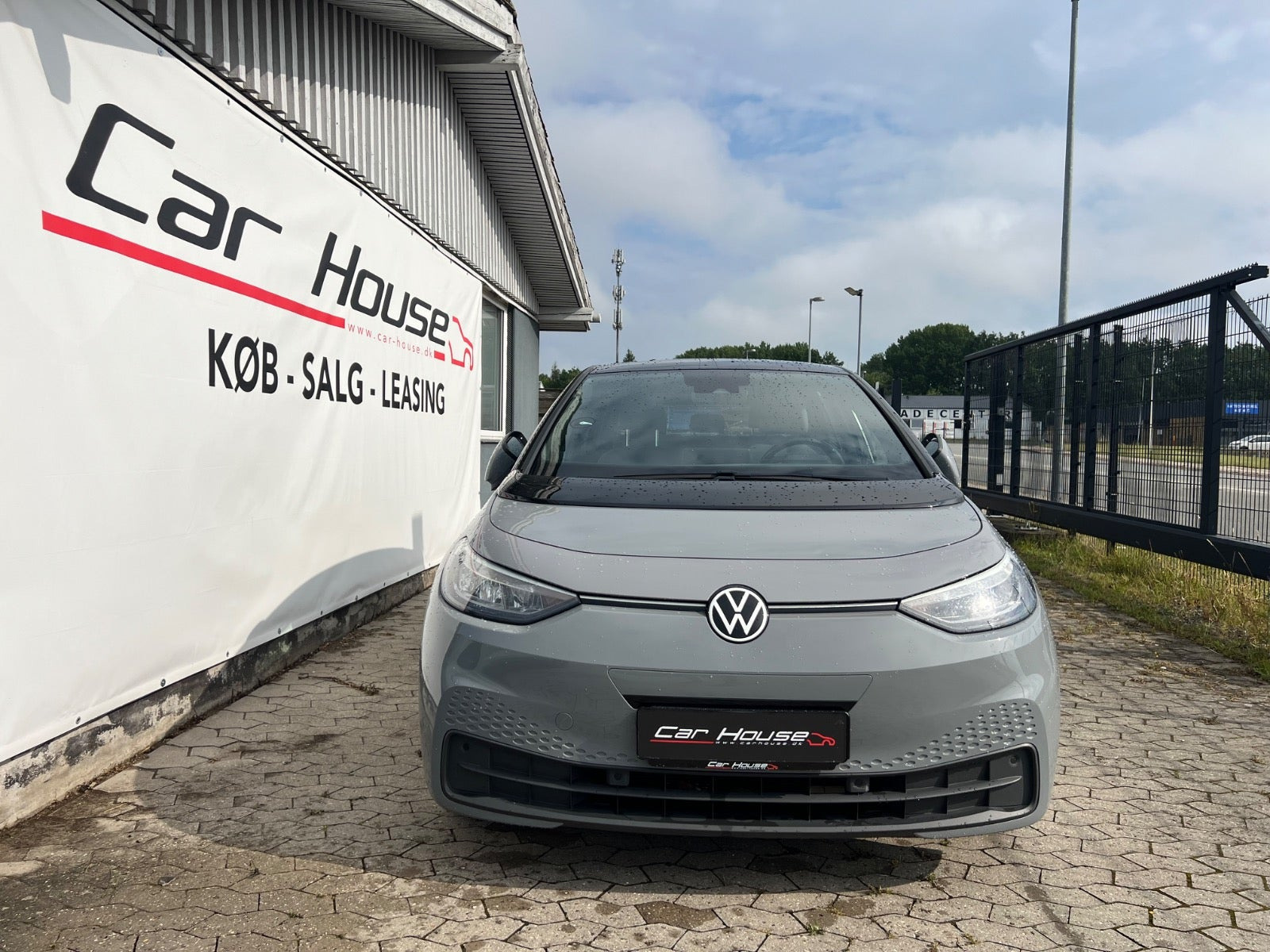 Grå VW ID.3 fra 2021