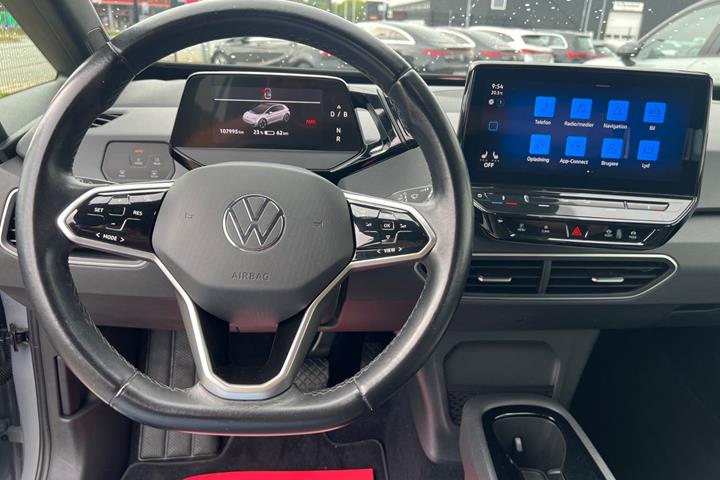 Grå VW ID.3 fra 2021