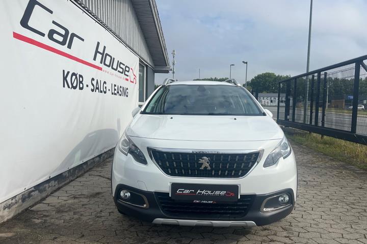 Hvid Peugeot 2008 fra 2017