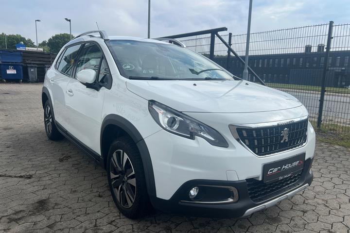 Hvid Peugeot 2008 fra 2017