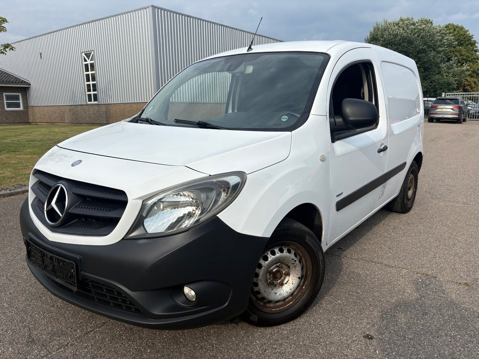 Hvid Mercedes Citan 109 fra 2014