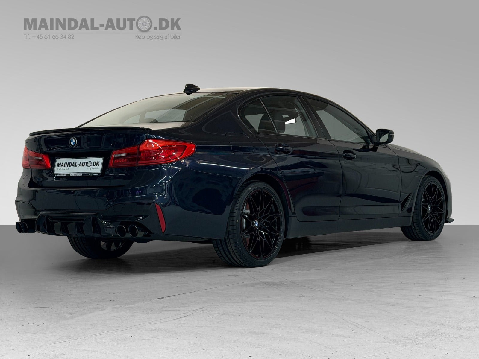 Sort BMW 530d fra 2017
