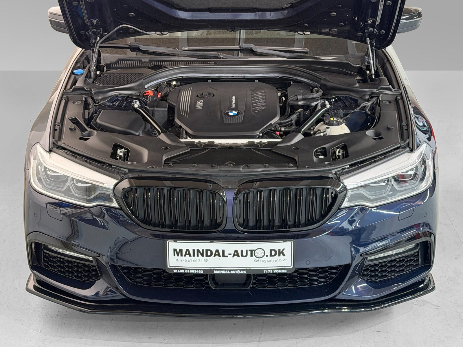 Sort BMW 530d fra 2017