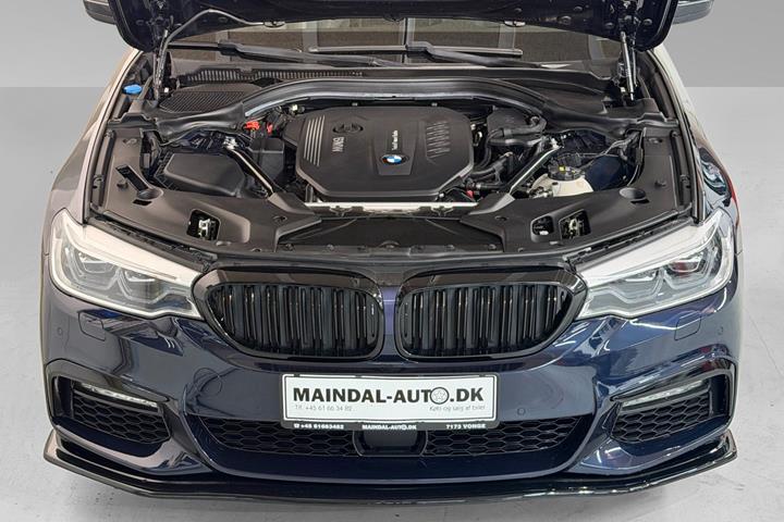 Sort BMW 530d fra 2017