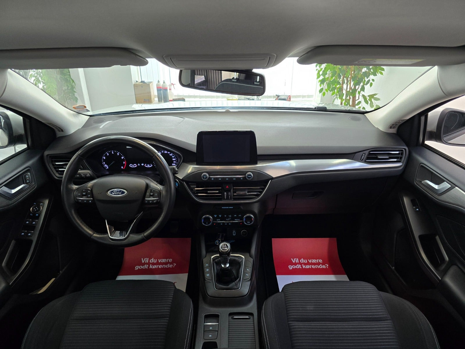 Sølv Ford Focus fra 2018