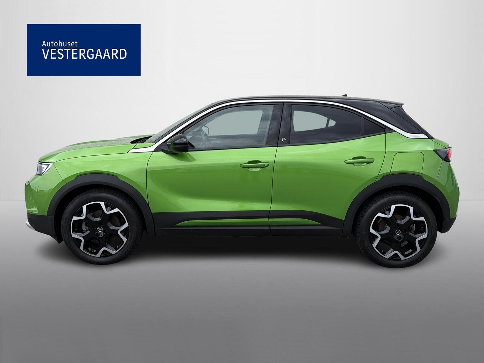 Grøn Opel Mokka-e fra 2021