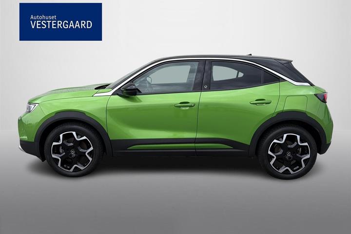 Grøn Opel Mokka-e fra 2021
