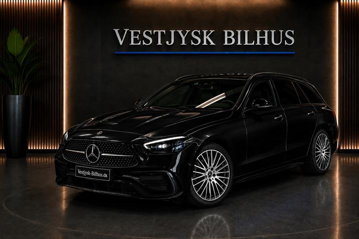 Sort Mercedes C300 e fra 2023