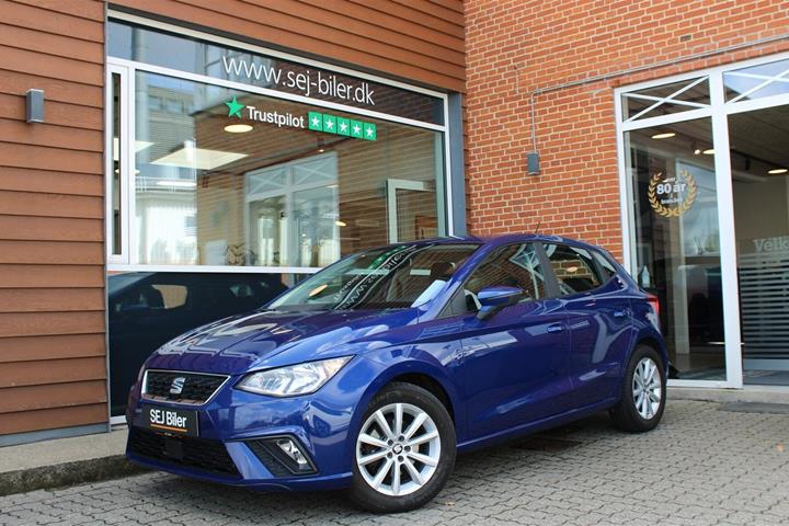 Blå Seat Ibiza fra 2020