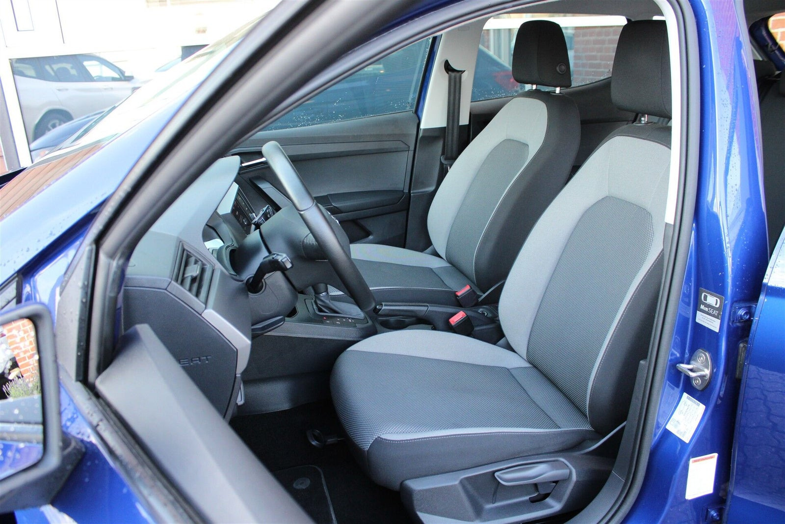 Blå Seat Ibiza fra 2020
