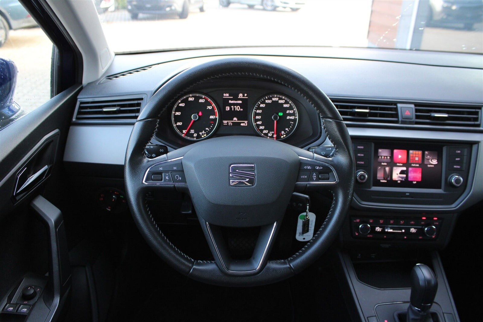 Blå Seat Ibiza fra 2020