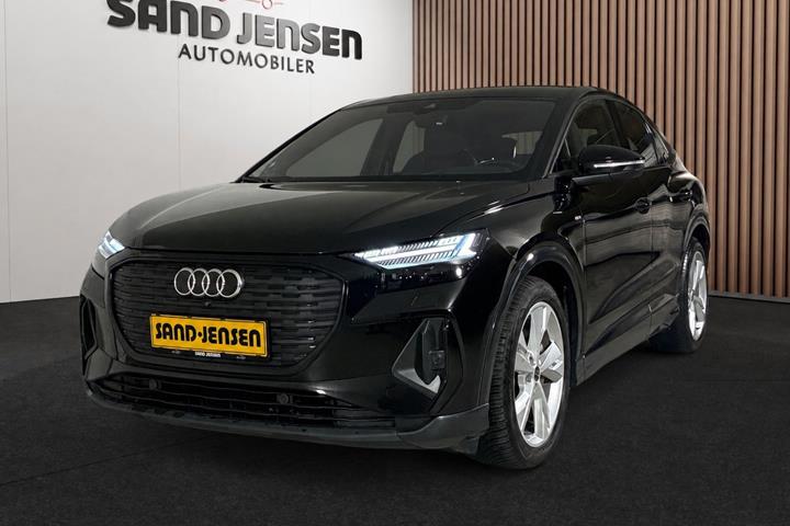 Sort Audi Q4 e-tron fra 2024