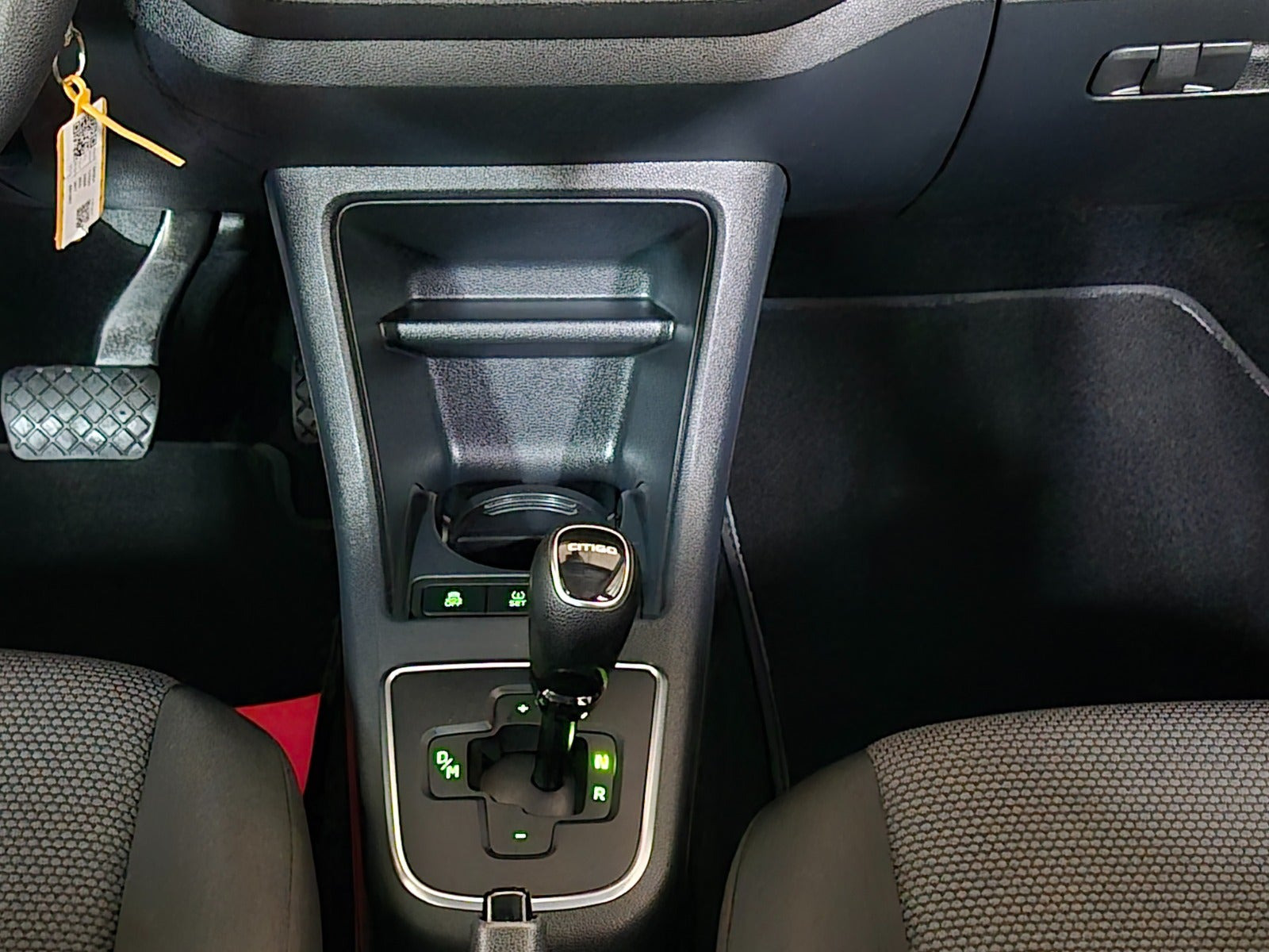 Rød Skoda Citigo fra 2017