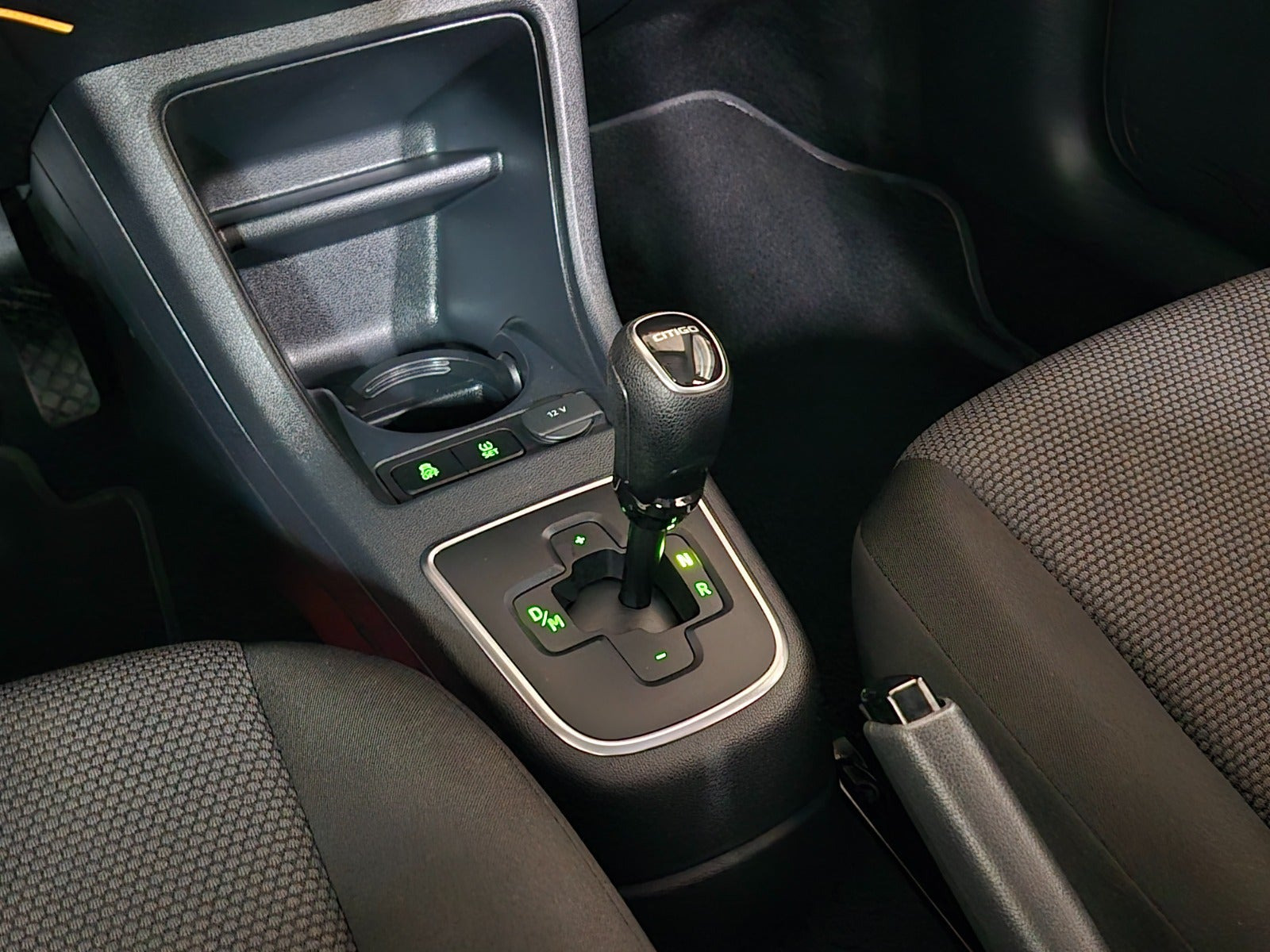 Rød Skoda Citigo fra 2017