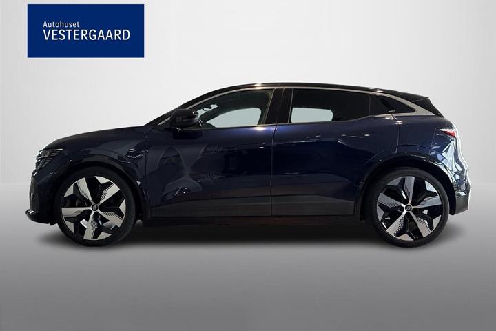 Blå Renault Megane E-Tech fra 2022