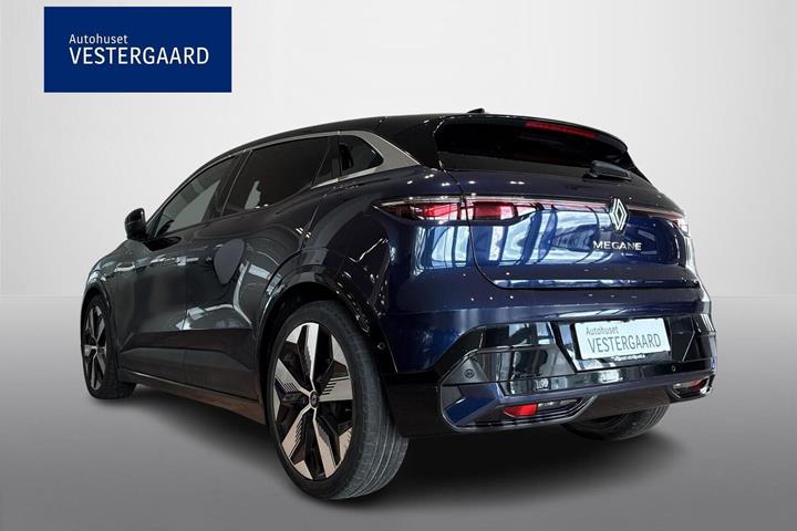 Blå Renault Megane E-Tech fra 2022