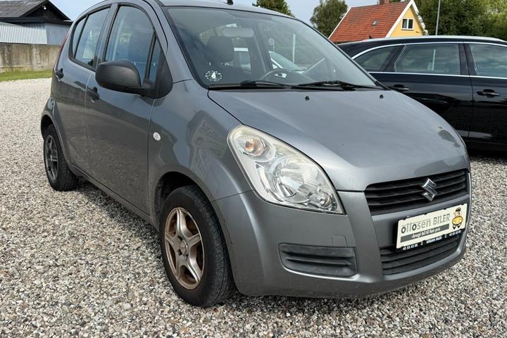 Sølv Suzuki Splash fra 2008