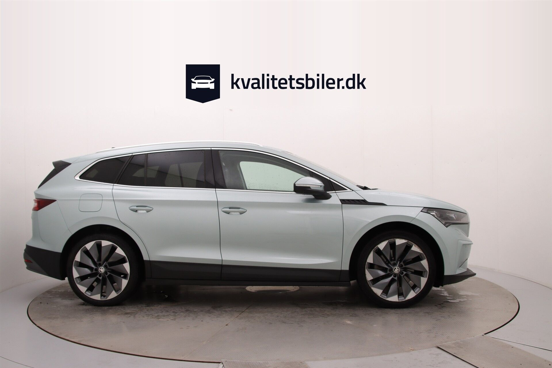 Sølv Skoda Enyaq fra 2021