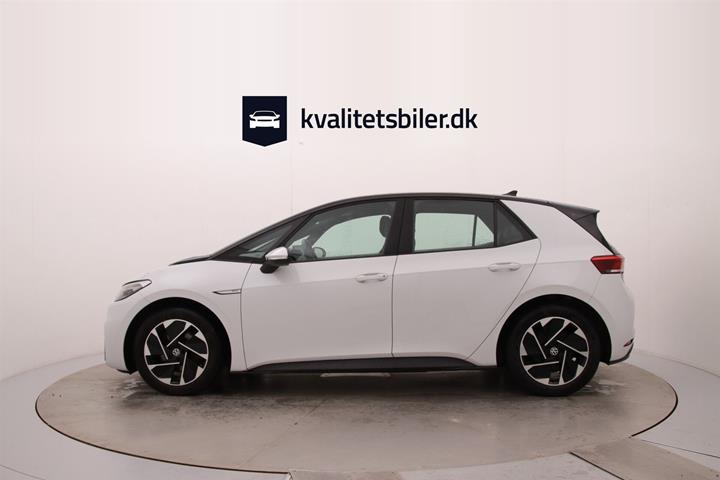 Hvid VW ID.3 fra 2021