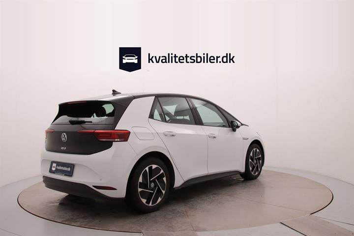 Hvid VW ID.3 fra 2021