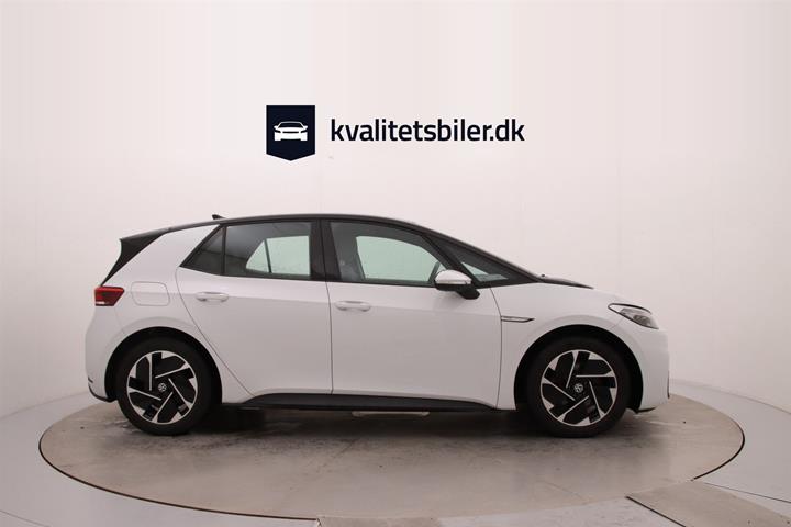 Hvid VW ID.3 fra 2021