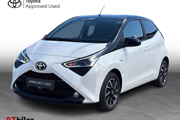 Hvid Toyota Aygo fra 2021