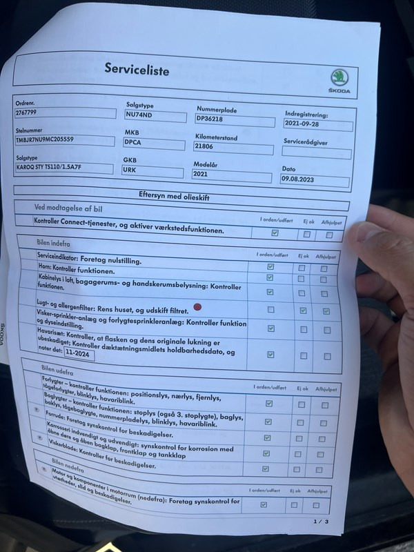 undefined Skoda Karoq fra 2021