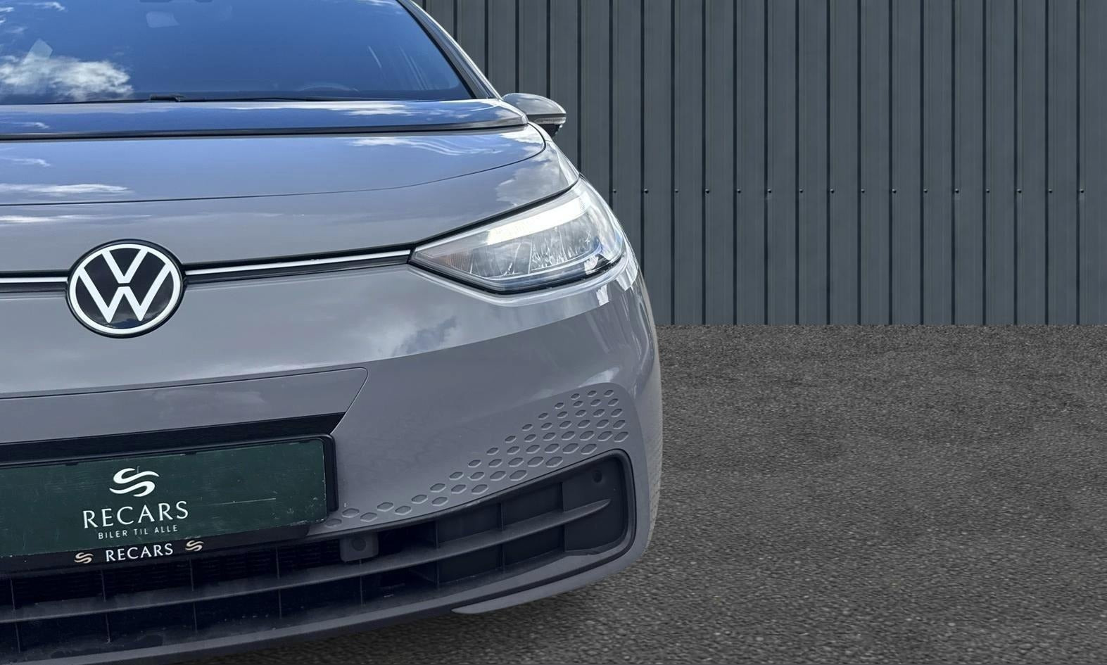 Grå VW ID.3 fra 2023