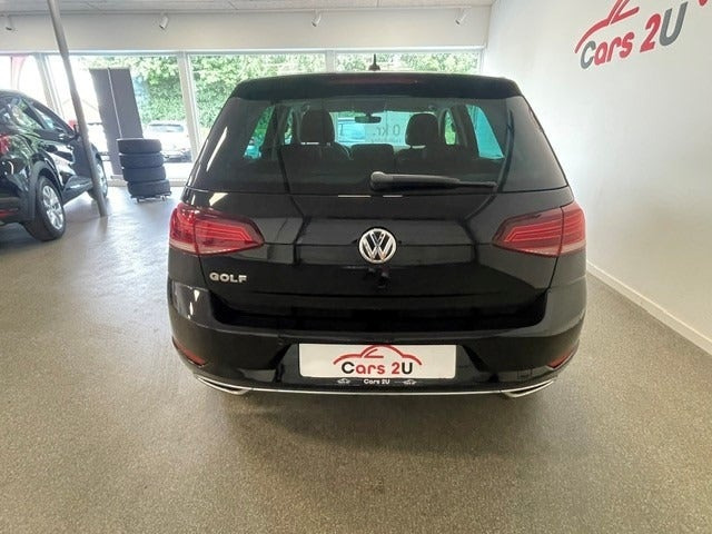 Sort VW Golf VII fra 2019