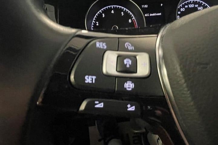 Sort VW Golf VII fra 2019