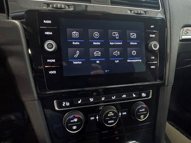 Sort VW Golf VII fra 2019