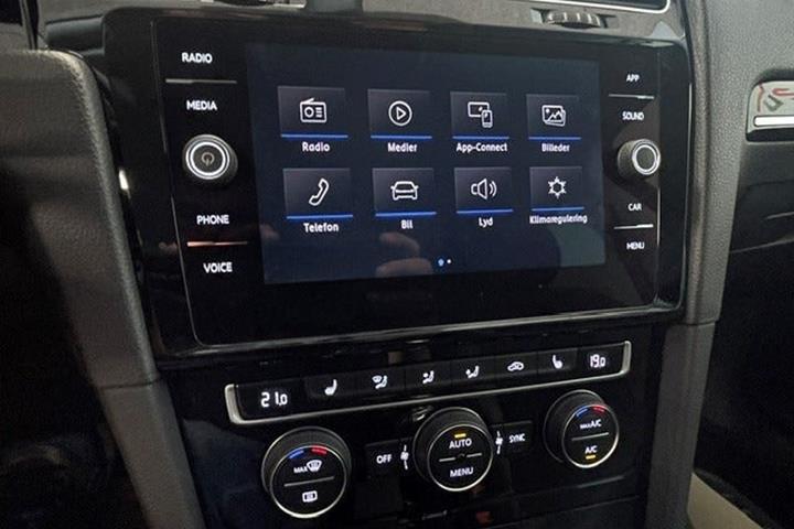 Sort VW Golf VII fra 2019