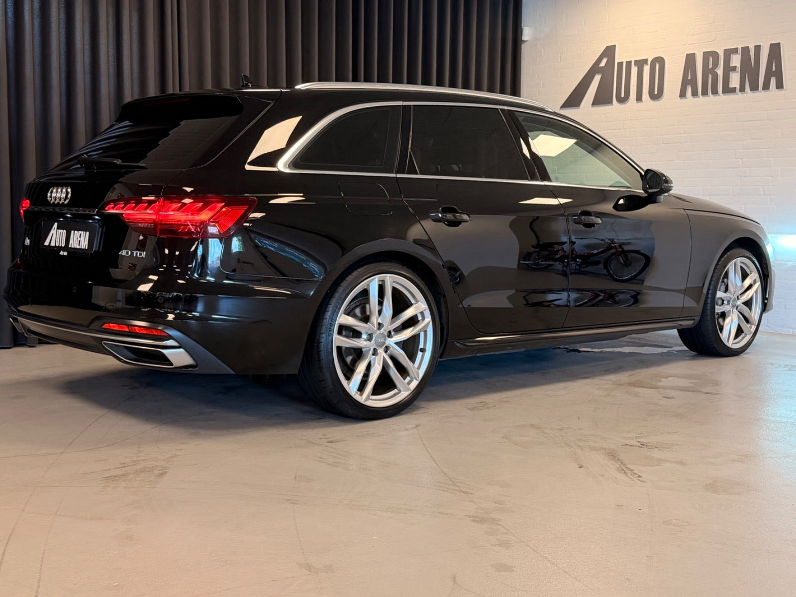Sort Audi A4 fra 2020