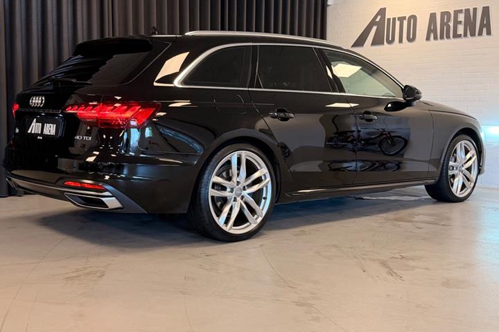 Sort Audi A4 fra 2020