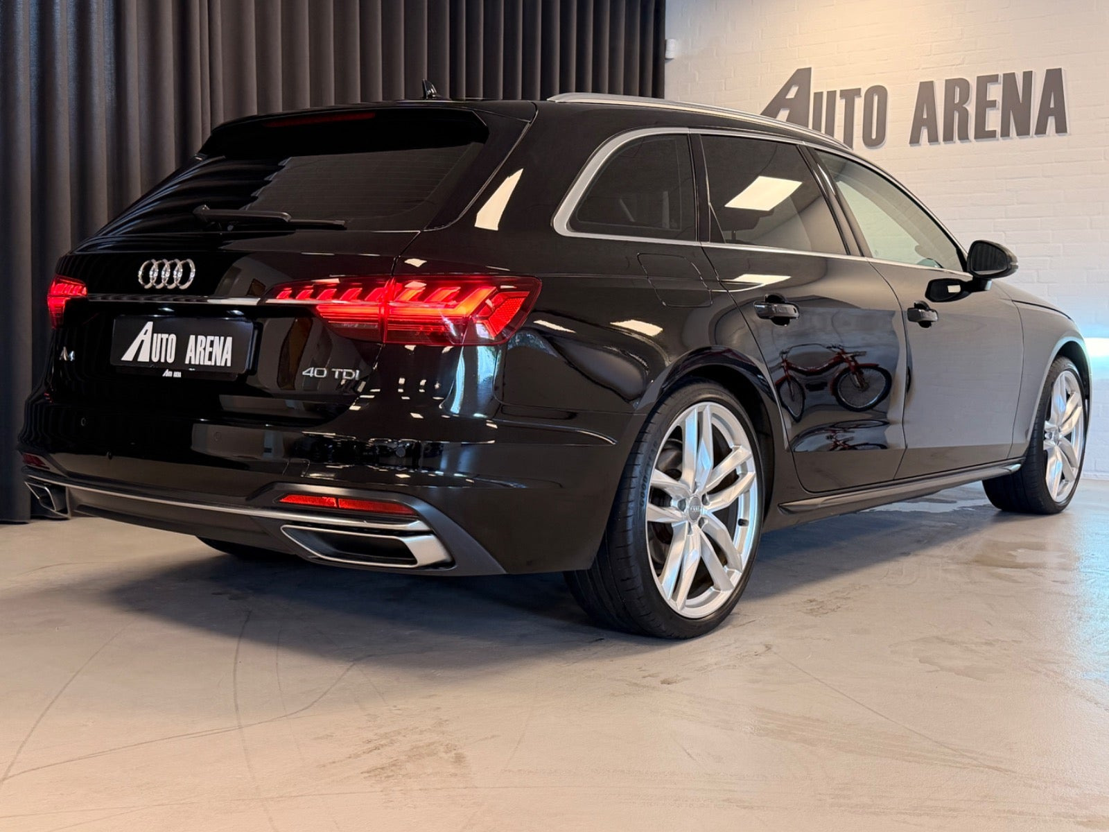 Sort Audi A4 fra 2020