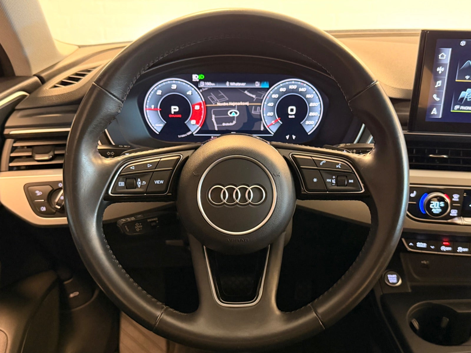 Sort Audi A4 fra 2020